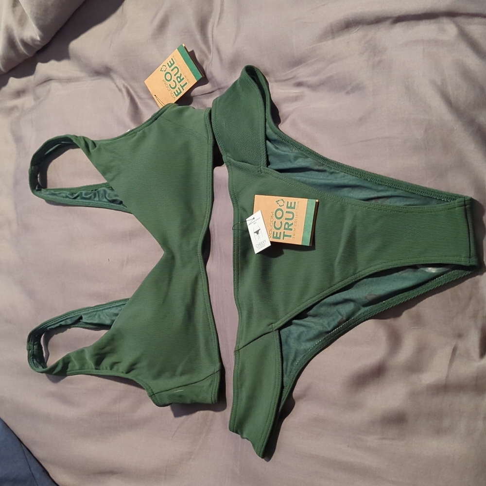 Volcom Ribbed Two Piece Bikini - Picture 6 of 6